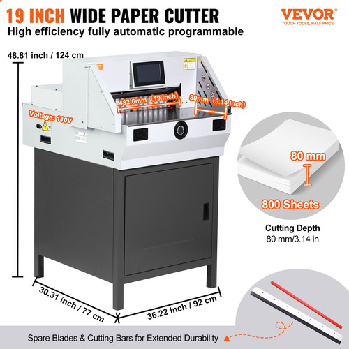 Vevor massicot coupe papier - vevor, coupe-papier