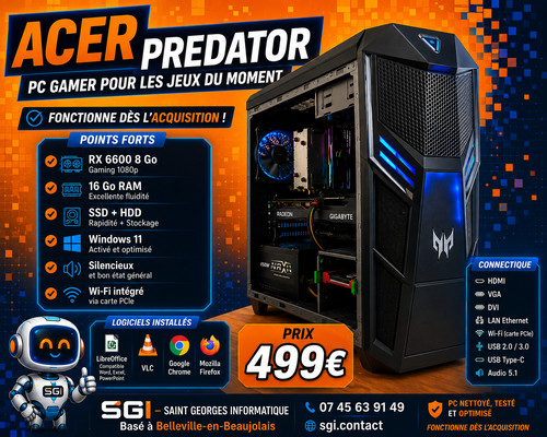 Acer predator 16go - acer,