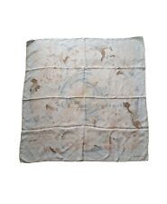 Authentique carré de soie Hermès les Pivoines Vauzelles