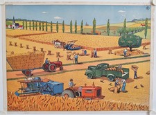 Affiche Scolaire LA MOISSON +