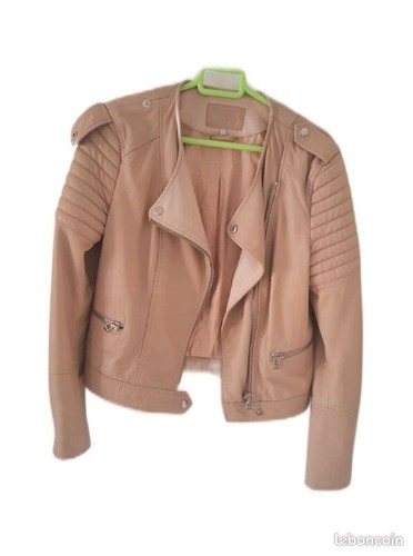 Veste cuir femme etam - veste,