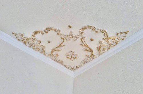 Coin plafond plâtre - coin,