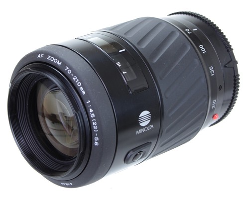 Minolta lens zoom 210mm - af,