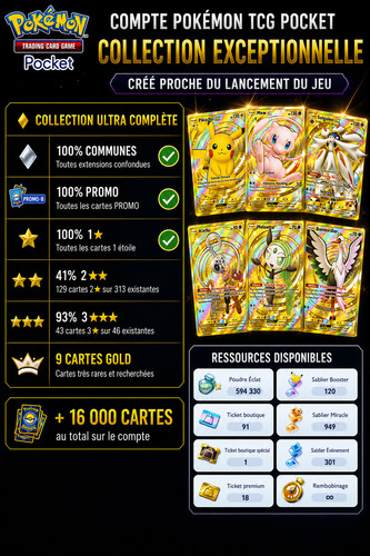Compte pokemon tcg - pokemon,