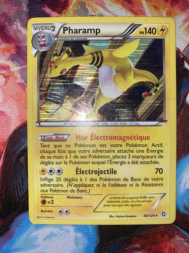 Carte pokémon pharamp 124 - pokémon, 40/124
