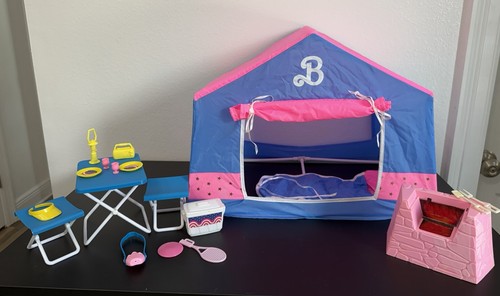Barbie camping play - camping, set