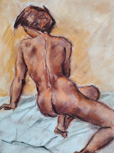 Joli dessin modèle nue - dessin,