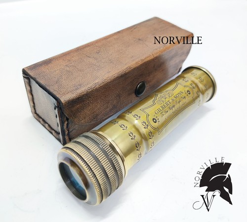 Ancien kaléidoscope laiton - ancien,