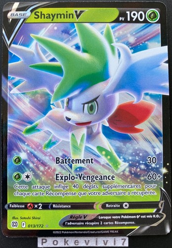 Carte pokemon shaymin - carte,