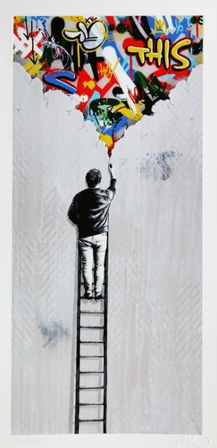 Martin whatson crack sticker - +,
