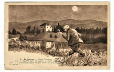 CPA illustrateur MB, En MORVAN, Simon l'ivrogne, héliogravure Coquegniot Autun