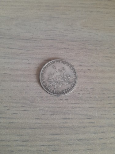 Franc semeuse 1916 argent - 1916,