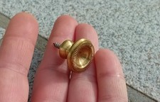 PETITE POIGNÉE ANCIENNE DE MEUBLE TIROIR bouton, en bronze ou laiton, D=2cm N57D