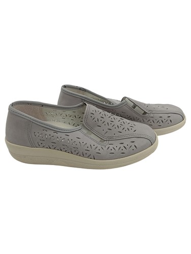 Chaussons femme gris - chaussons,