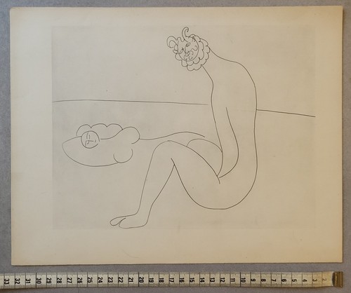 Picasso lithographie mes - picasso-lithographie, "mes