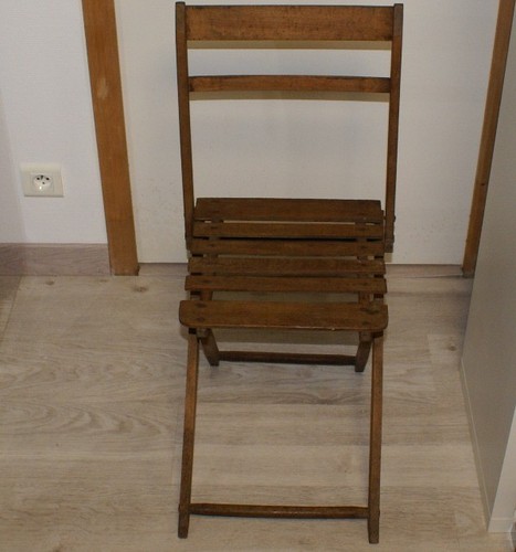 Petite chaise pliante bois - petite,