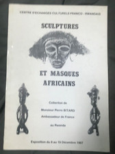 ART AFRICAIN COLLECTION PIERRE BITARD RWANDA 1987  188 Pièces Décrites RARE