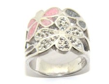 Femmes Argent Sterling Fleur