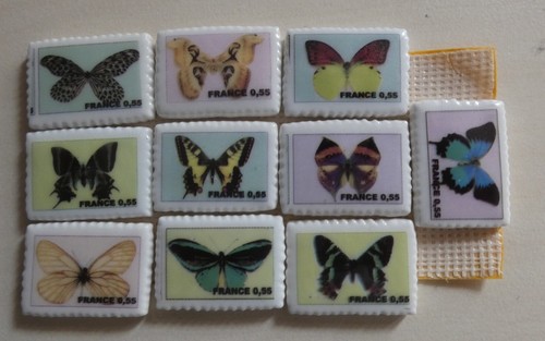Fèves série papillons - papillons,