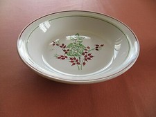 ancien plat rond creux