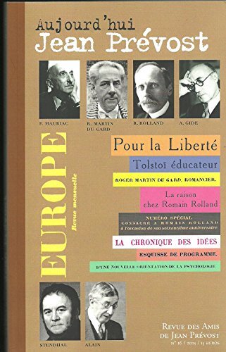 Aujourd hui jean prévost - aujourd'hui,