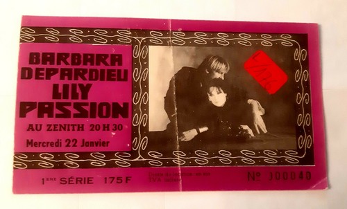 Ticket billet used - stub, place