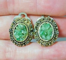 Ovale Vintage Jade Vert