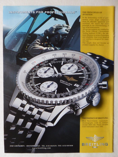 2001 pub breitling watches - 8/2001,
