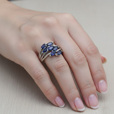 Bague Iolite Argent 925