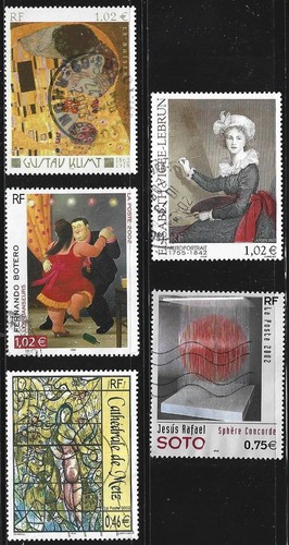 France série 5 - france, timbres