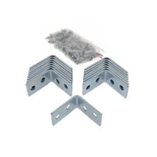 16pcs Equerre de Chaise Meuble 25 x 25 x 14,5 mm Renfort Réparation + Visserie