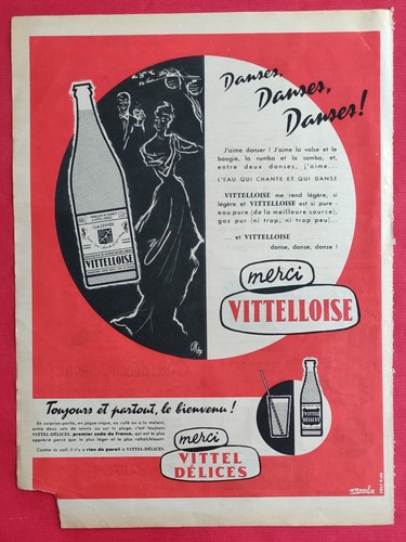 Publicité presse eau - publicité, presse: