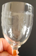 3 Anciens verres à pieds à