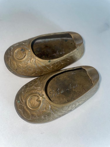 Cendrier bronze ancien les - bronze,