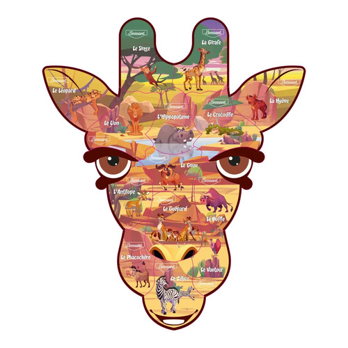 Magnets savane girafe - magnets,