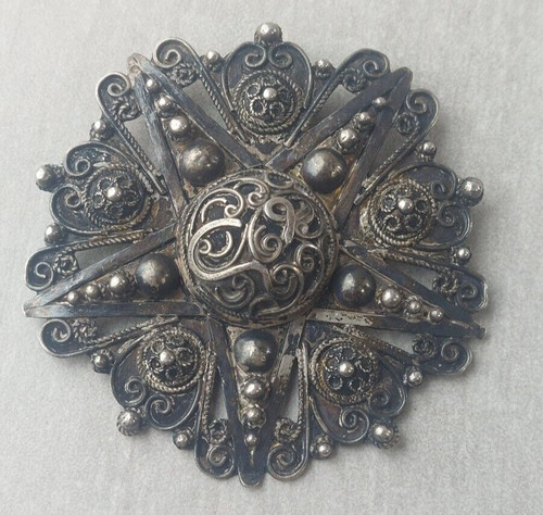 Ancienne broche pendentif - ancienne, /