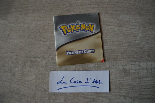 Notice jeu pokémon - pokémon, version