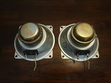 Rare 25 ohm, 1950', Matched Pair of Speakers HM10 ISOPHON GRUNDIG Alnico