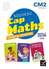 Cap Maths CM2 Éd. 2021 - Cahier de Géométrie-Mesure - Charnay, Roland