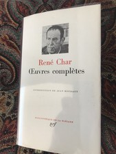LA PLÉIADE       RENÉ CHAR