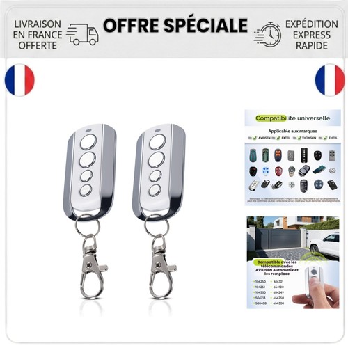 Télécommande portail 433 mhz - télécommande,