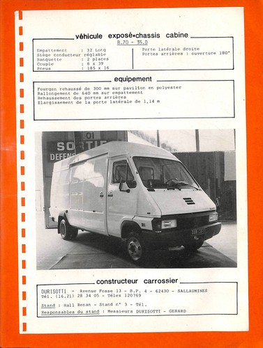Renault fourgon - b, /