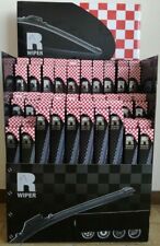 Set 80 Pièces Balais Flat, Avec 12 Attaques + Présentoir