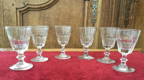 Lot verres cristal - lot, d'arques