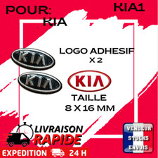 2 Logo emblème Clé clef pour KIA PICANTO NIRO SPORTAGE SORENTO RIO CARENS CEED