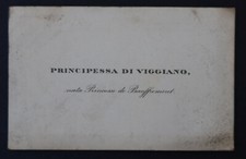 Carte de visite NOBLESSE