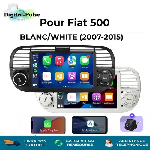 Carplay fiat 500 2007 2015 - carplay,