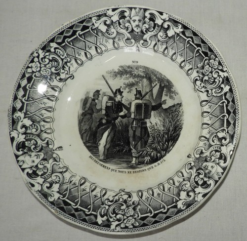 Assiette prlante creil - prlante,