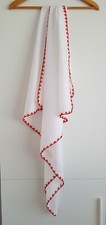 Foulard carré blanc à