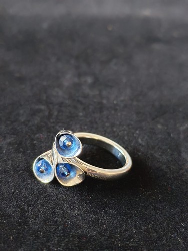 Bague swatch flower bleue - bleue,